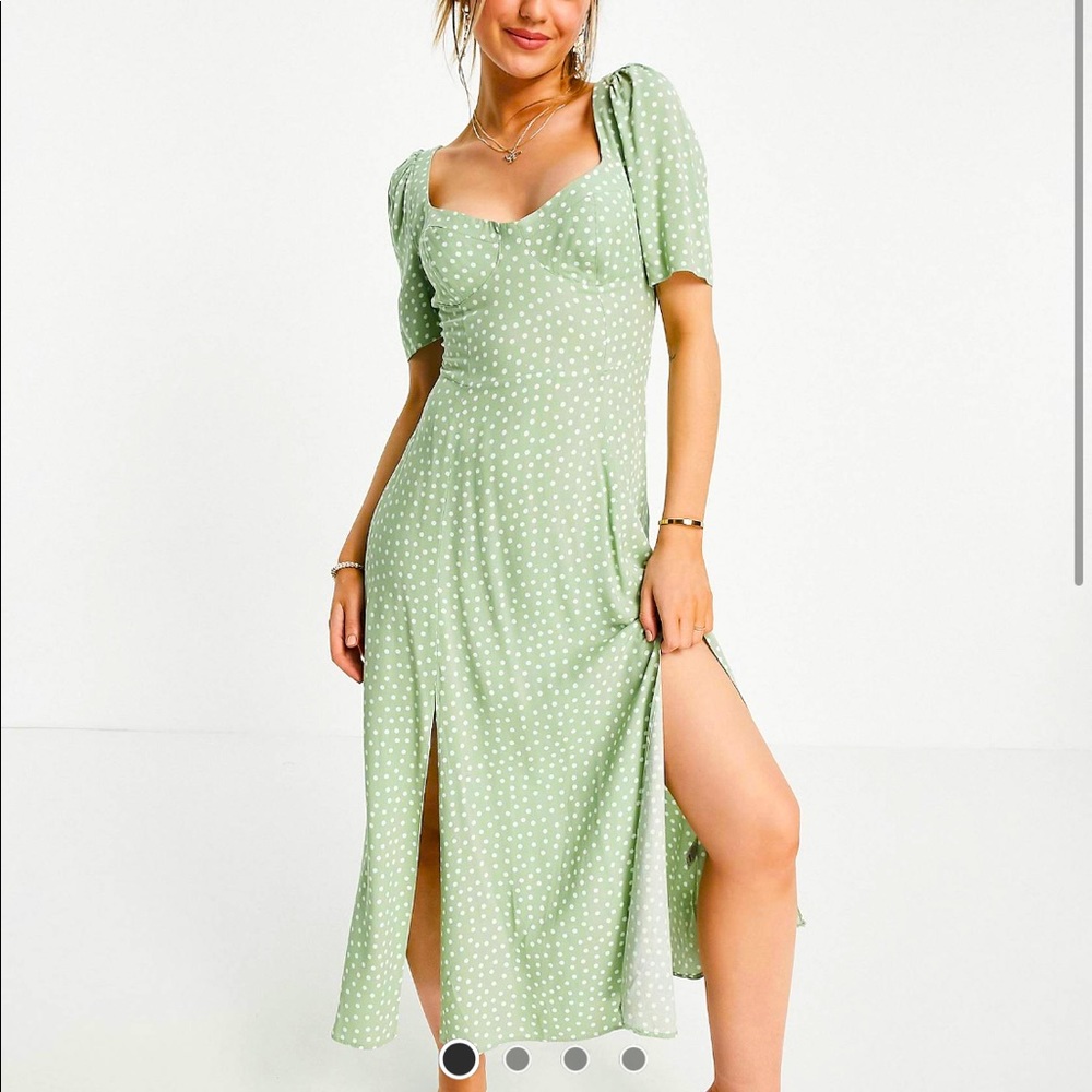 ASOS midi tea dress
